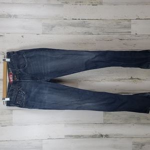 Levi's 514 slim straight denim blue jeans Size 16 regular 28 x 28
